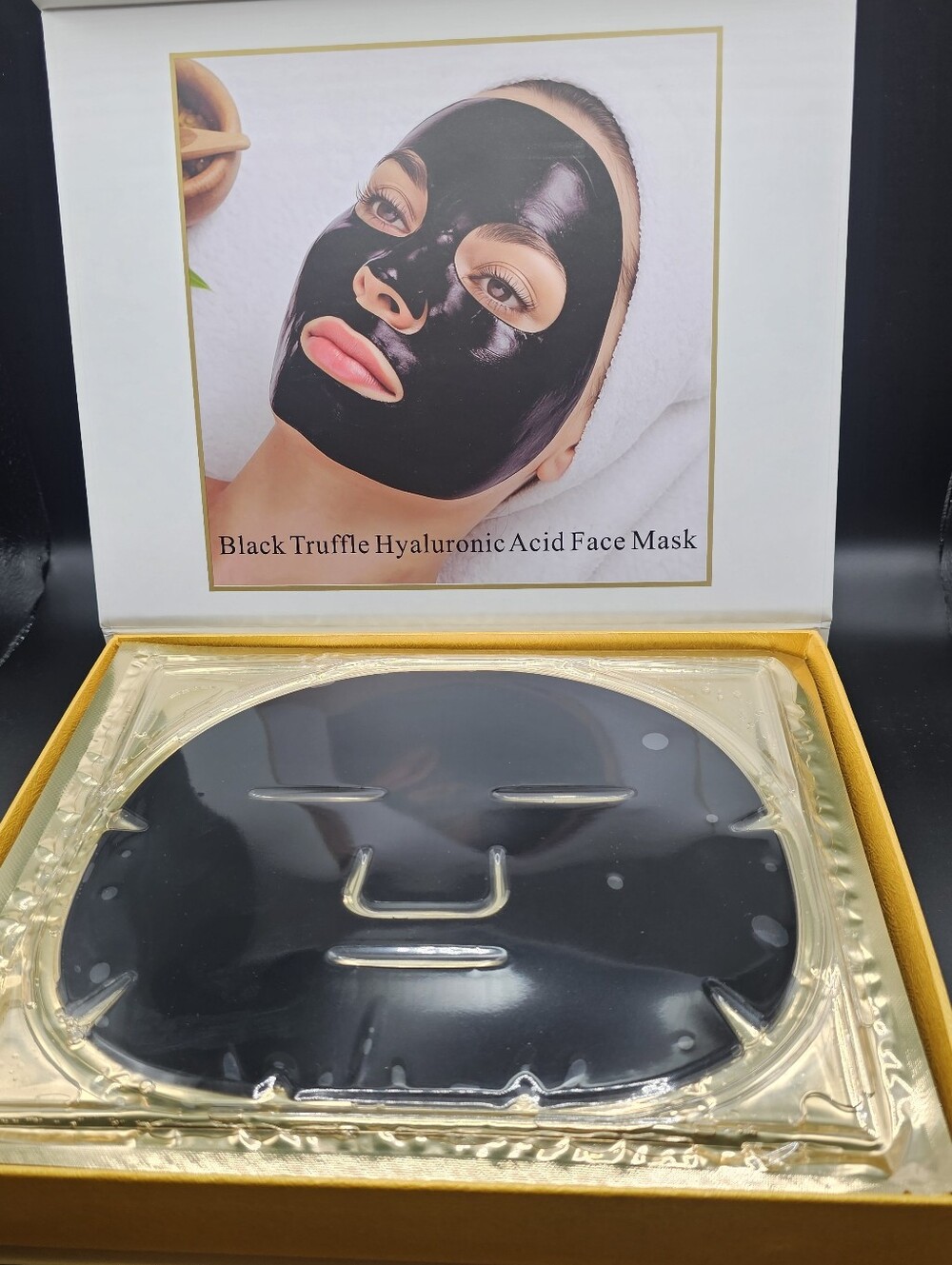 Black Truffle Hyaluronic Acid Face Mask - Black
